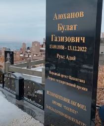 12月13日，是布拉特·加济佐维奇·阿尤哈诺夫逝世三周年纪念日。