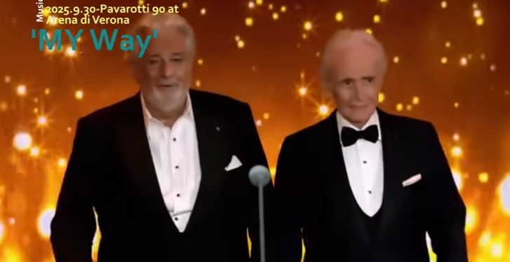 2025: 我的人生之路. 普拉西多·多明戈，何塞·卡雷拉斯，帕瓦罗蒂。90（1994）三大男高音音乐会