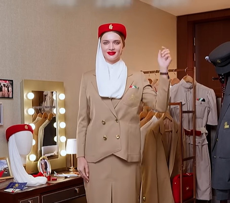 阿联酋航空空服人员制服的历年演变