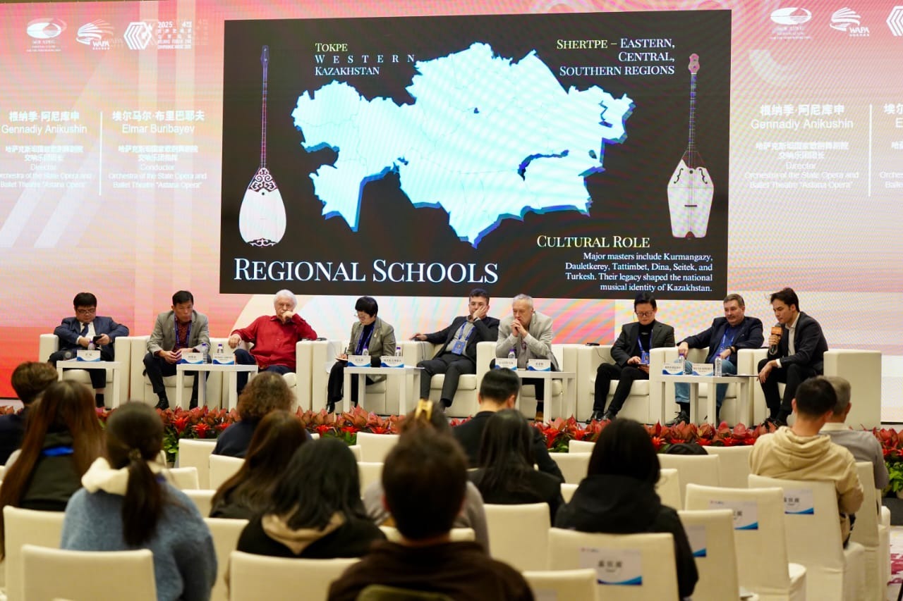 “阿斯塔纳歌剧院”在北京交响音乐论坛上展示哈萨克斯坦经验