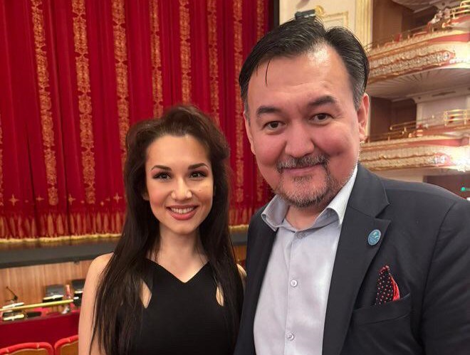 Встреча с Прекрасной Марией Мудряк на премьере «Спящей красавицы»