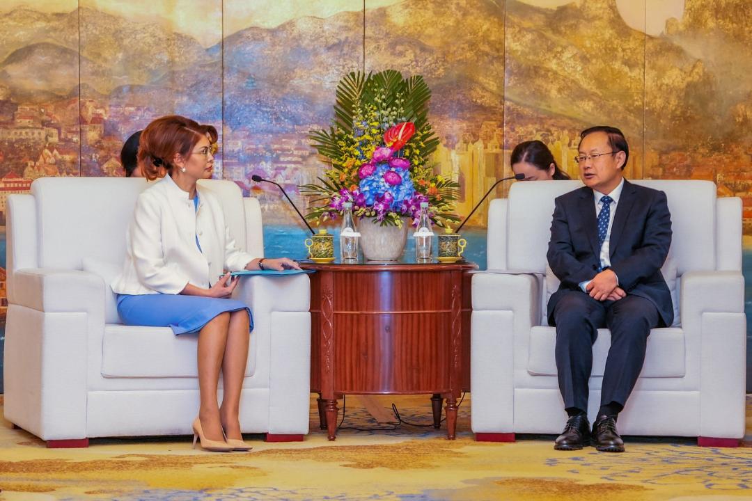 艾达·巴拉耶娃出席了上海合作组织成员国文化部长会议